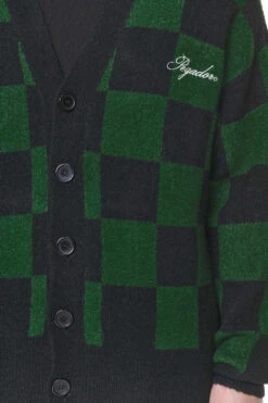 Todd Checkered Knit Cardigan Onyx Black British Green 9 Todd Checkered Knit Cardigan Onyx Black British Green -Pegador Sale Store PGDR BUILD TO LAST E COMMERCE MENS7579 1