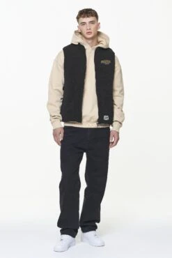 Orae Teddy Vest Onyx Black -Pegador Sale Store PGDR BUILD TO LAST E COMMERCE MENS7614