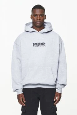 Whitley Oversized Hoodie Grey Melange -Pegador Sale Store PGDR BUILD TO LAST E COMMERCE MENS7654