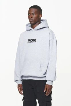 Whitley Oversized Hoodie Grey Melange -Pegador Sale Store PGDR BUILD TO LAST E COMMERCE MENS7657
