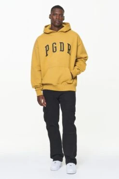 Layton Oversized Hoodie Vintage Washed Mustard -Pegador Sale Store PGDR BUILD TO LAST E COMMERCE MENS7690