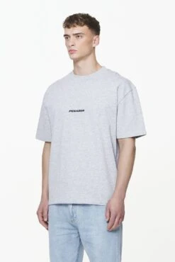Colne Logo Oversized Tee Grey Melange -Pegador Sale Store PGDR BUILD TO LAST E COMMERCE MENS9001