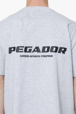 Colne Logo Oversized Tee Grey Melange -Pegador Sale Store PGDR BUILD TO LAST E COMMERCE MENS9015