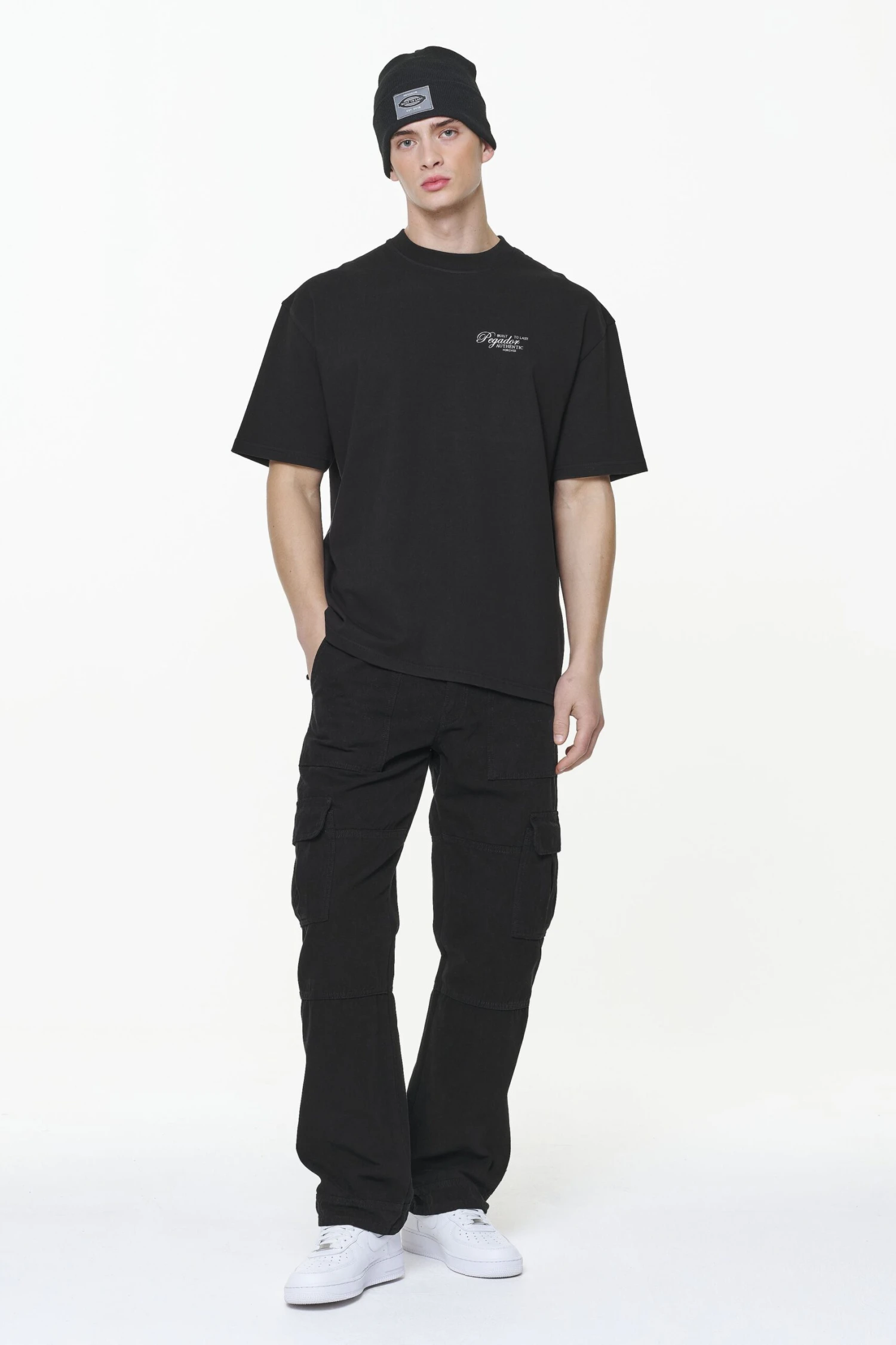 Tavery Oversized Tee Vintage Washed Onyx Black 2 Tavery Oversized Tee Vintage Washed Onyx Black - Image 2