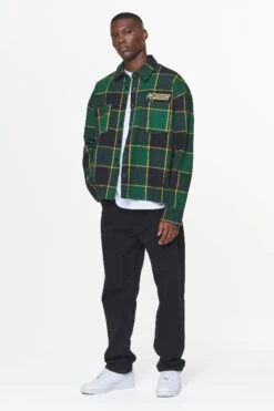 Eastfield Flannel Shirt Washed British Green Onyx Black 8 Eastfield Flannel Shirt Washed British Green Onyx Black -Pegador Sale Store PGDR BUILD TO LAST E COMMERCE MENS 211147