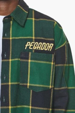 Eastfield Flannel Shirt Washed British Green Onyx Black 12 Eastfield Flannel Shirt Washed British Green Onyx Black -Pegador Sale Store PGDR BUILD TO LAST E COMMERCE MENS 211162