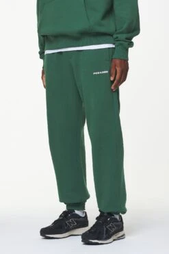Logo Heavy Sweat Jogger Vintage Washed British Green -Pegador Sale Store PGDR BUILD TO LAST PANTS MENS0130