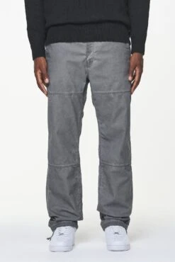 Wollam Worker Pants Faded Dark Grey