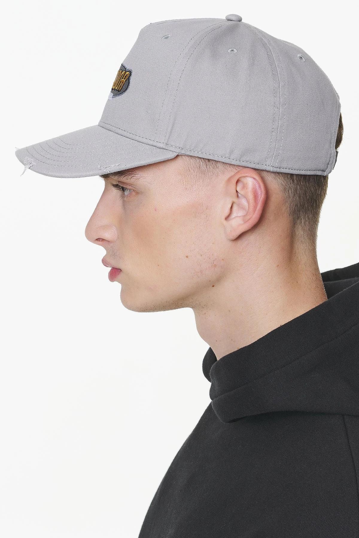 Jester Lnd Cap Distressed Grey Melange 2 Jester Lnd Cap Distressed Grey Melange - Image 2