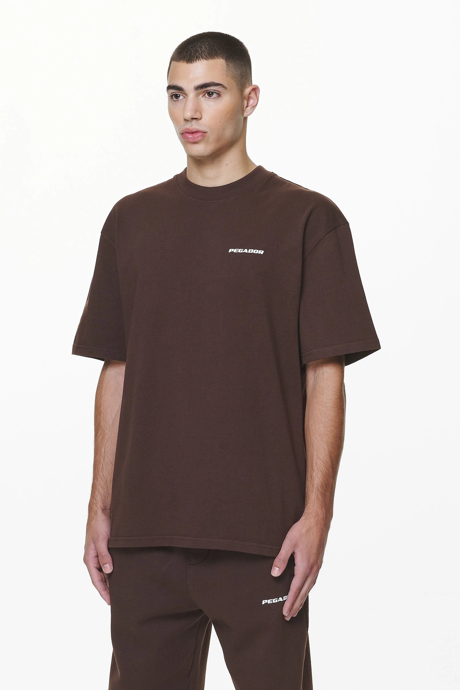 Logo Oversized Tee Washed Oak Brown Gum 3 Logo Oversized Tee Washed Oak Brown Gum - Image 3