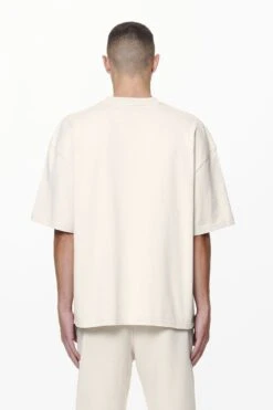 Logo Boxy Tee Washed Dust Cream Gum -Pegador Sale Store PGDR DND E COMMERCE MENS DAY 158825