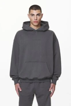 Colne Logo Oversized Hoodie Washed Volcano Grey 7 Colne Logo Oversized Hoodie Washed Volcano Grey -Pegador Sale Store PGDR DND E COMMERCE MENS DAY 159456