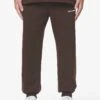 Logo Heavy Sweat Jogger Washed Oak Brown Gum -Pegador Sale Store PGDR DO NOT DISTURB E COMMERCE PANTS MENS3328