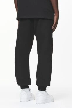 Logo Heavy Sweat Jogger Black Gum -Pegador Sale Store PGDR DO NOT DISTURB E COMMERCE PANTS MENS3362