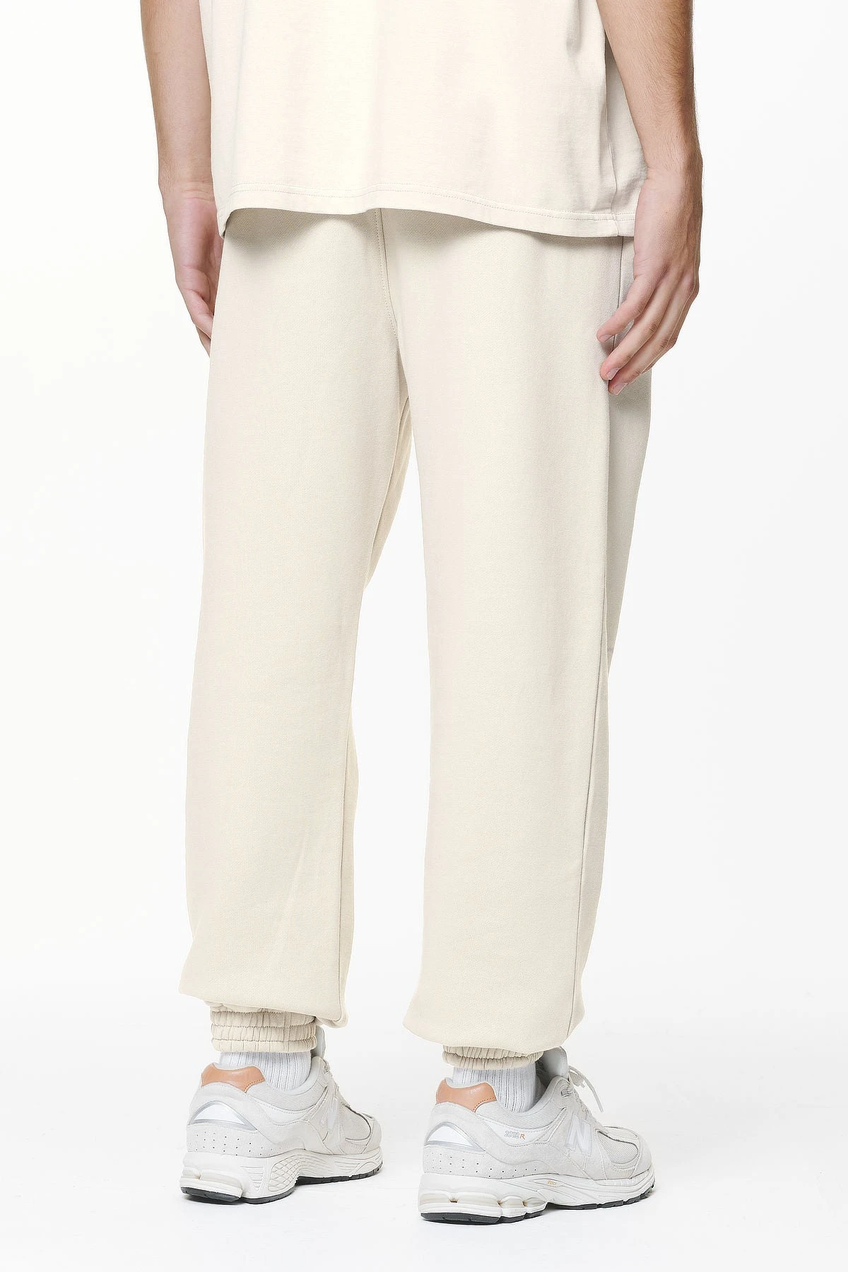 Logo Heavy Sweat Jogger Washed Dust Cream Gum 4 Logo Heavy Sweat Jogger Washed Dust Cream Gum - Image 4