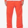 Logo Wide Sweat Pants Washed Signal Red Gum -Pegador Sale Store PGDR DO NOT DISTURB E COMMERCE PANTS MENS3433