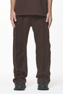 Wyso Inside Out Terry Sweat Pants Washed Oak Brown -Pegador Sale Store PGDR DO NOT DISTURB E COMMERCE PANTS MENS3490 2