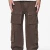 Bantam Wide Cargo Pants Oak Brown