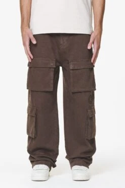 Bantam Wide Cargo Pants Oak Brown