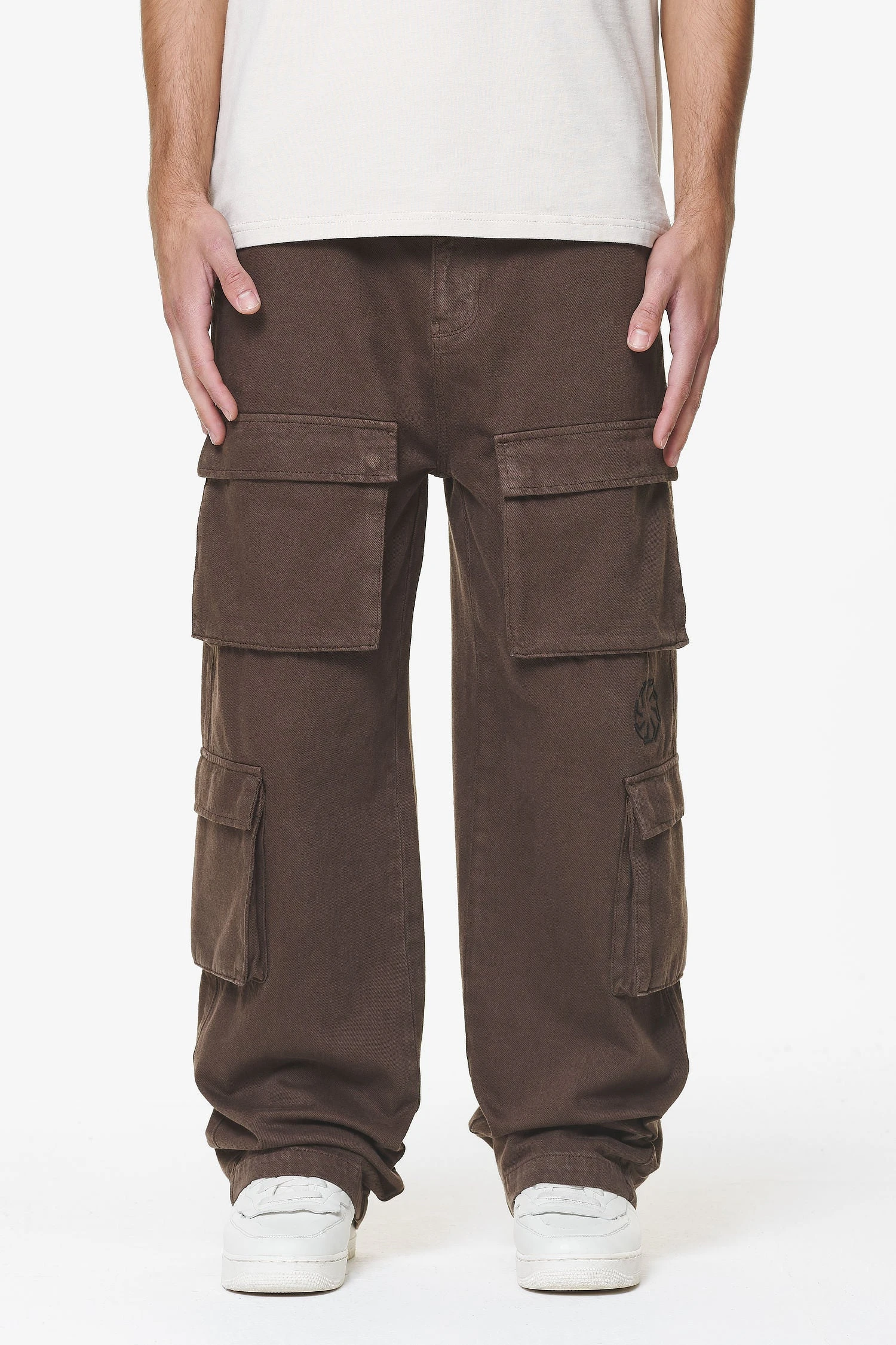 Bantam Wide Cargo Pants Oak Brown 1 Bantam Wide Cargo Pants Oak Brown