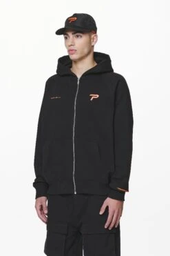 Barone Raglan Sweat Jacket Black -Pegador Sale Store PGDR DO NOT DISTURB E COMMERCE DAY 260208