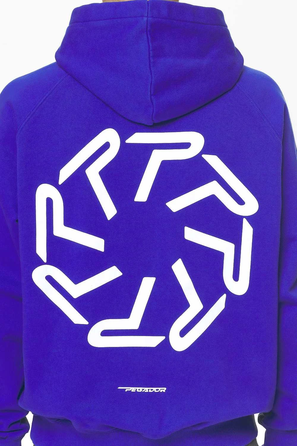 Barone Raglan Hoodie Washed Endless Blue 7 Barone Raglan Hoodie Washed Endless Blue - Image 7