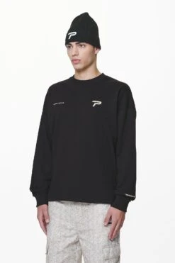 Barone Oversized Longsleeve Black -Pegador Sale Store PGDR DO NOT DISTURB E COMMERCE DAY 260321