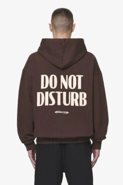 Crail Oversized Hoodie Washed Oak Brown