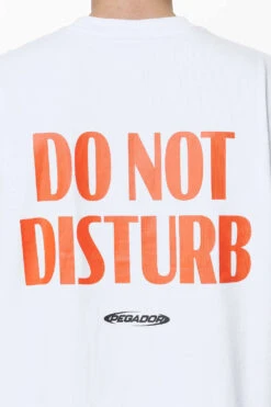 Crail Oversized Tee White -Pegador Sale Store PGDR DO NOT DISTURB E COMMERCE DAY 260611