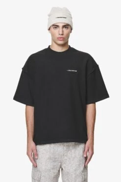 Wintor Inside Out Boxy Tee Black
