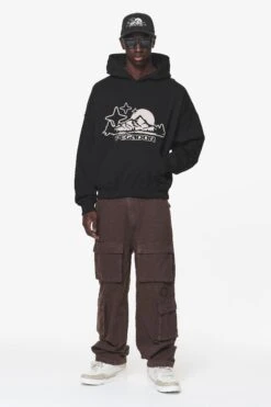 Pansy Boxy Hoodie Black 6 Pansy Boxy Hoodie Black -Pegador Sale Store PGDR DO NOT DISTURB E COMMERCE DAY 261507