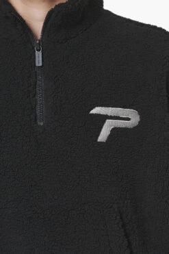 Defoe Teddy Halfzip Sweater Black -Pegador Sale Store PGDR DO NOT DISTURB E COMMERCE DAY 261840