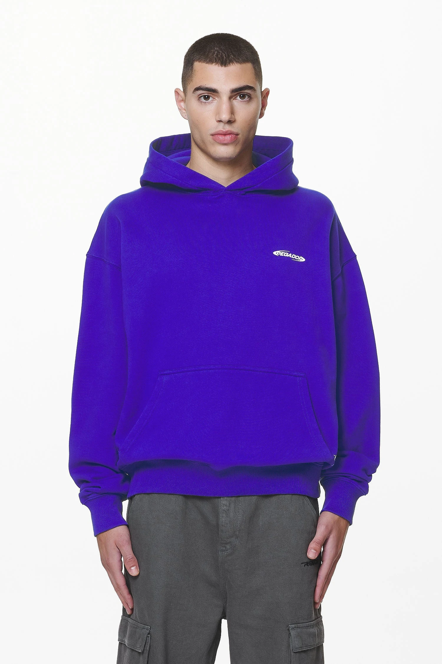 Sanit Oversized Hoodie Washed Endless Blue 3 Sanit Oversized Hoodie Washed Endless Blue - Image 3