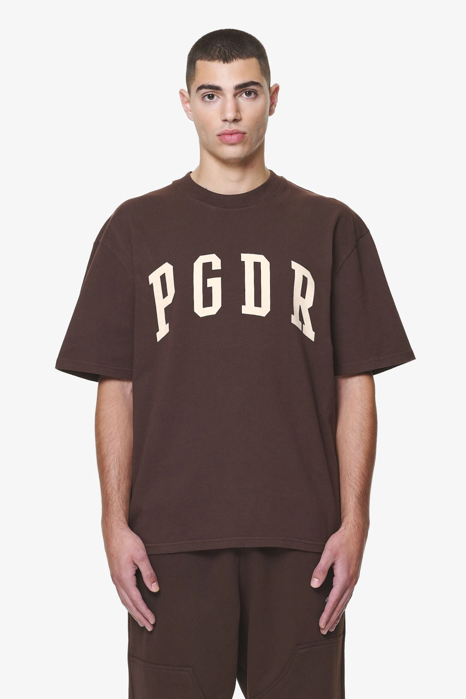 Layton Oversized Tee Washed Oak Brown 1 Layton Oversized Tee Washed Oak Brown