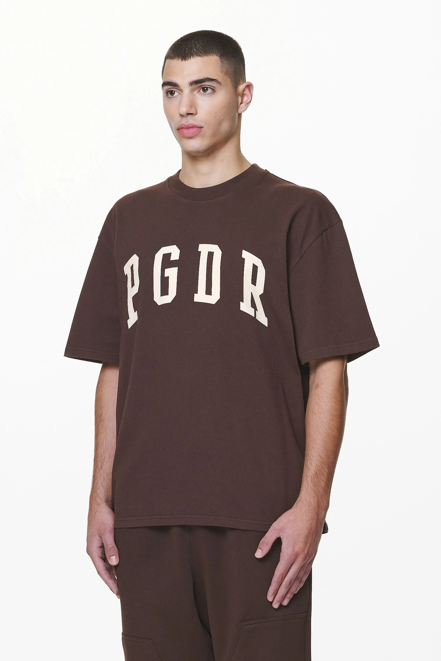 Layton Oversized Tee Washed Oak Brown 3 Layton Oversized Tee Washed Oak Brown - Image 3