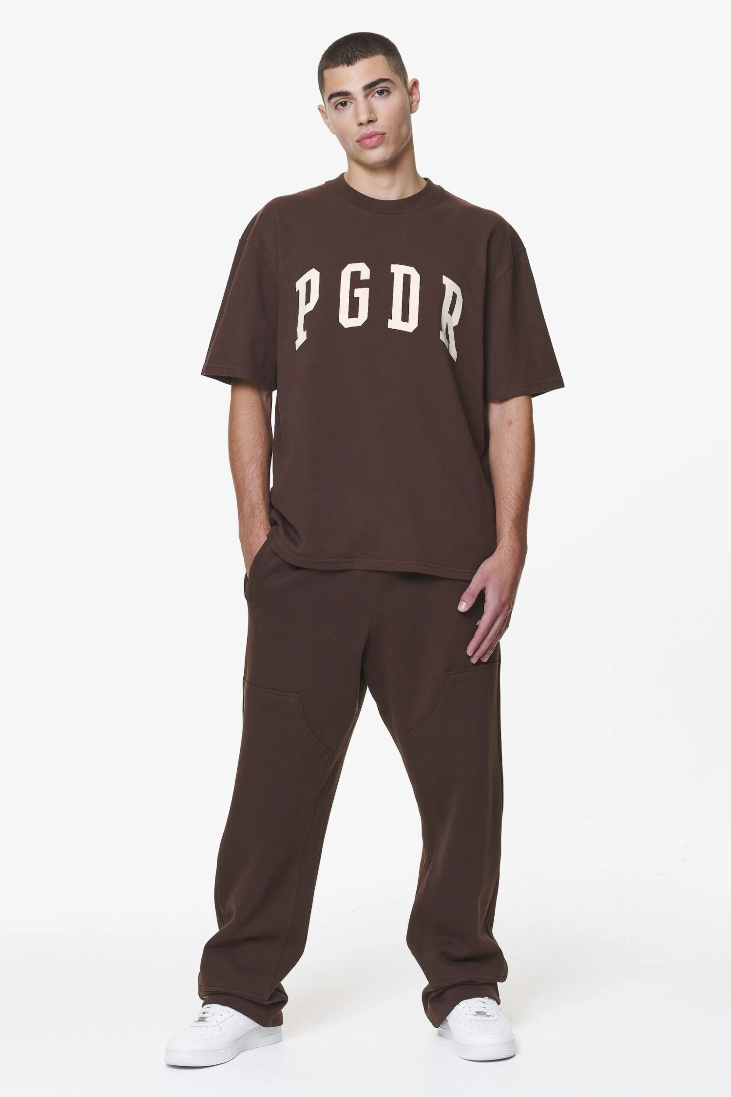 Layton Oversized Tee Washed Oak Brown 2 Layton Oversized Tee Washed Oak Brown - Image 2