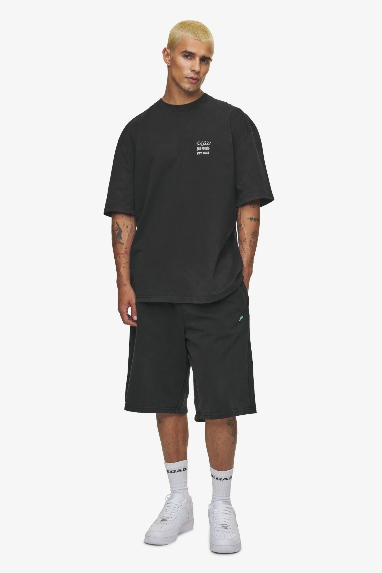 Denaud Oversized Tee Vintage Black 2 Denaud Oversized Tee Vintage Black - Image 2