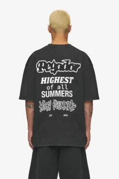 Denaud Oversized Tee Vintage Black