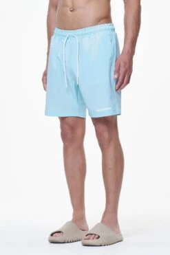 Logo Swim Shorts Riviera Blue -Pegador Sale Store PGDR LAST MINUTE E COMMERCE PANTS0966