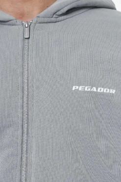 Colne Terry Logo Oversized Sweat Jacket Heavy Washed Cool Grey -Pegador Sale Store PGDR LAST MINUTE E COMMERCE44507 1