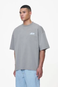 Pearce Boxy Tee Heavy Washed Cool Grey -Pegador Sale Store PGDR LAST MINUTE E COMMERCE44667