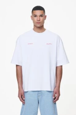 Lorna Boxy Tee White -Pegador Sale Store PGDR LAST MINUTE E COMMERCE44728