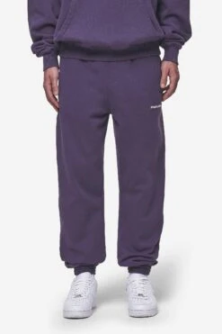 Logo Heavy Sweat Jogger Washed Deep Purple