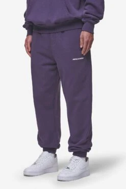 Logo Heavy Sweat Jogger Washed Deep Purple -Pegador Sale Store PGDR MOST ALIVE ECOMMERCE MENS PANTS2595
