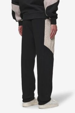 Aderno Wide Sweat Pants Washed Black Light Beige 8 Aderno Wide Sweat Pants Washed Black Light Beige -Pegador Sale Store PGDR MOST ALIVE ECOMMERCE MENS PANTS2730