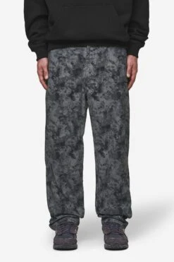 Rector Wide Pants Anthracite Black