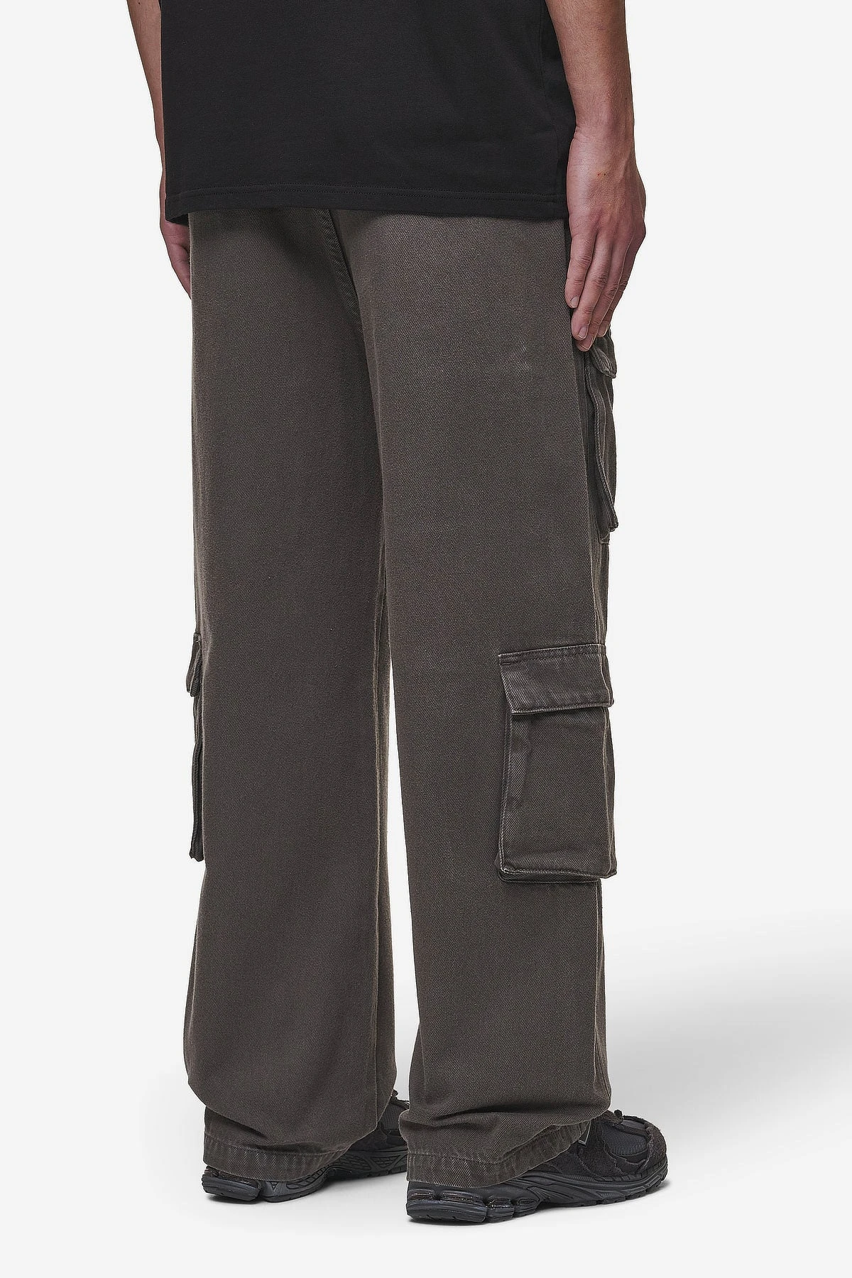 Penard Wide Cargo Pants Anthracite 4 Penard Wide Cargo Pants Anthracite - Image 4