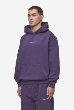 Logo Boxy Hoodie Washed Deep Purple -Pegador Sale Store PGDR MOST ALIVE ECOMMERCE MENS DAY 152587