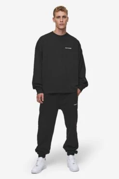 Rusk Logo Oversized Longsleeve Washed Black -Pegador Sale Store PGDR MOST ALIVE ECOMMERCE MENS DAY 152747