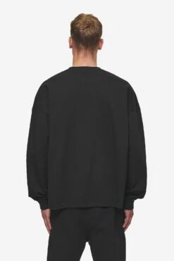 Rusk Logo Oversized Longsleeve Washed Black -Pegador Sale Store PGDR MOST ALIVE ECOMMERCE MENS DAY 152748